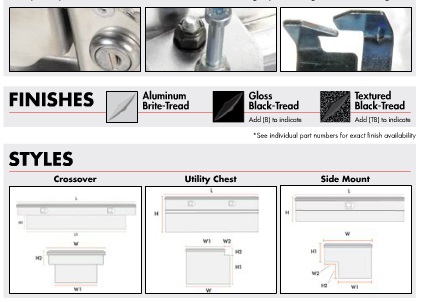 Deezee Red Label Tool Box Styles